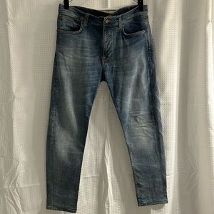 Nudie Jeans Lean Dean Broken Sage